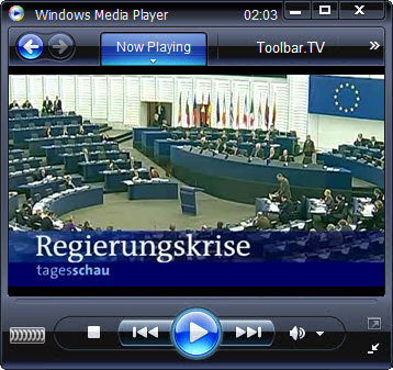 click RUN to watch ARD Tagesschau with Toolbar.TV