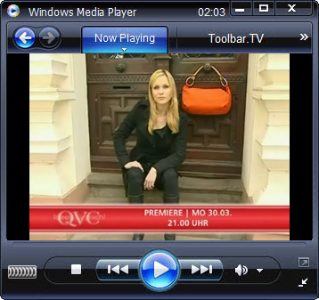click RUN to watch QVC with Toolbar.TV